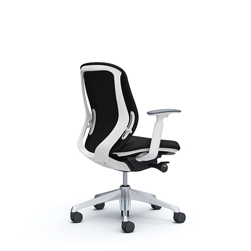 シルフィーチェア ローバック クッション アジャストアーム ポリッシュ脚 C683BR-FS/C683BW-FS