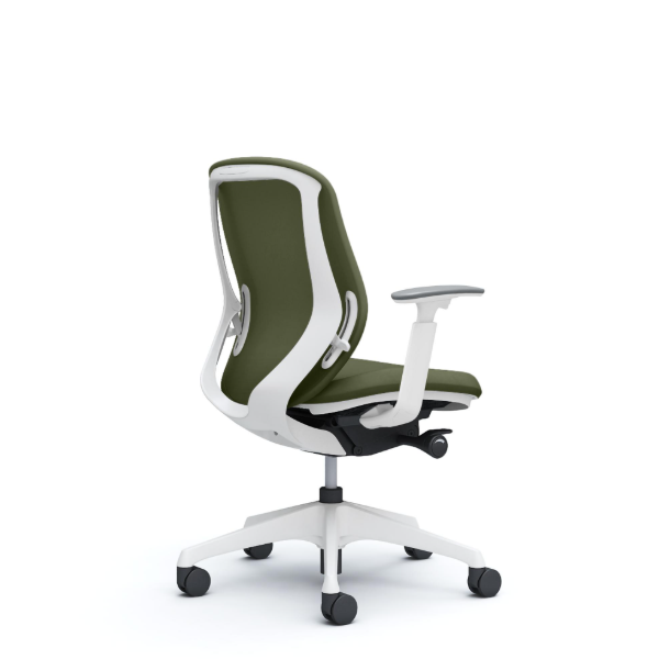 オカムラ シルフィーチェア ローバック クッション (プレーン) アジャストアーム 樹脂成型脚 C683XW-FSJ9