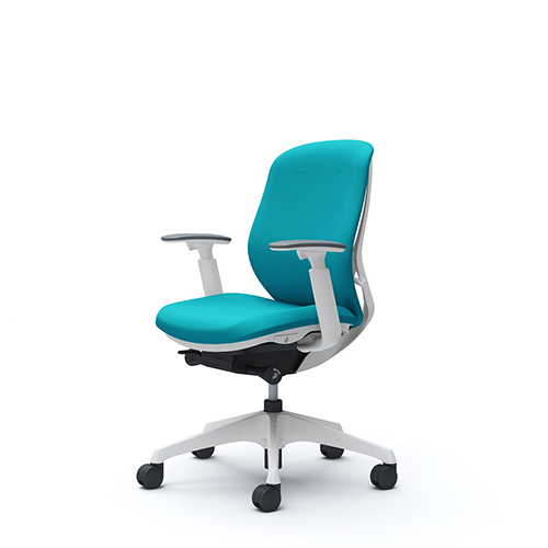 シルフィーチェア ローバック クッション アジャストアーム 樹脂成型脚  C683XR-FS/C683XW-FS