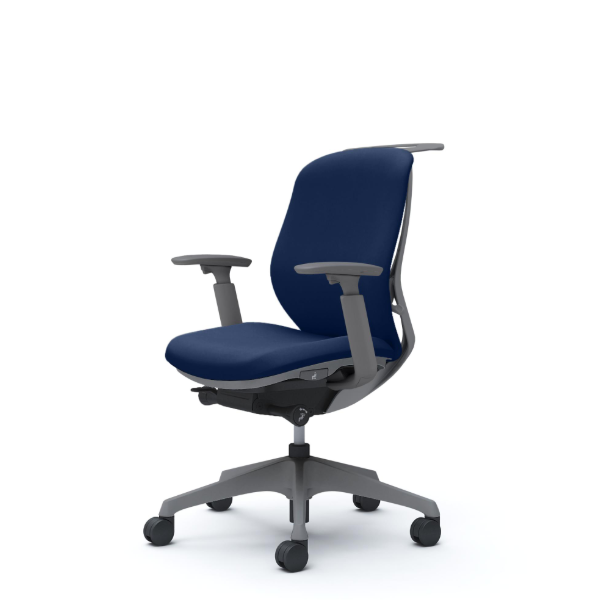 オカムラ シルフィーチェア ローバック クッション (プレーン) アジャストアーム 樹脂成型脚 C684XA-FSG4