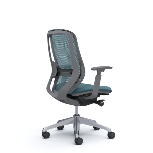 オカムラ シルフィーチェア ハイバック メッシュ アジャストアーム ポリッシュ脚 C685BE-FM7A