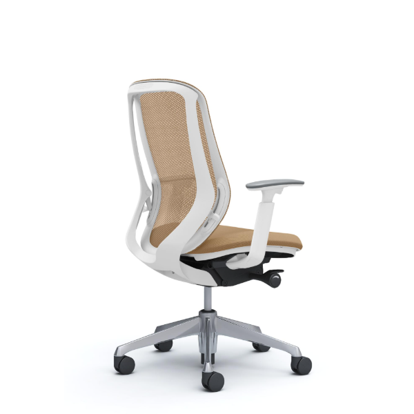 オカムラ シルフィーチェア ハイバック メッシュ アジャストアーム ポリッシュ脚 C685BW-FMP7