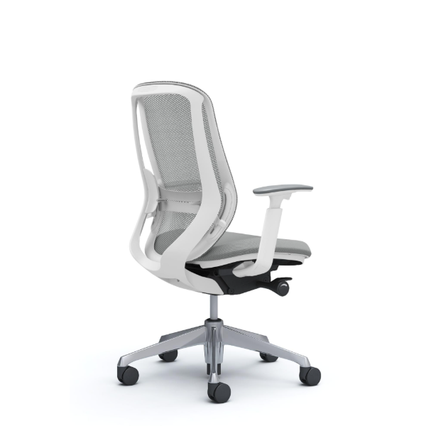 オカムラ シルフィーチェア ハイバック メッシュ アジャストアーム ポリッシュ脚 C685BZ-FMR3