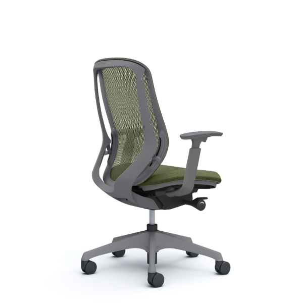 オカムラ シルフィーチェア ハイバック メッシュ アジャストアーム 樹脂成型脚 C685XA-FM9A