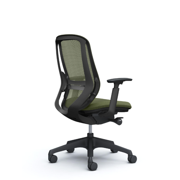 オカムラ シルフィーチェア ハイバック メッシュ アジャストアーム 樹脂成型脚 C685XS-FM9A