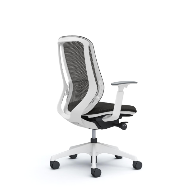 オカムラ シルフィーチェア ハイバック メッシュ アジャストアーム 樹脂成型脚 C685XW-FMP1