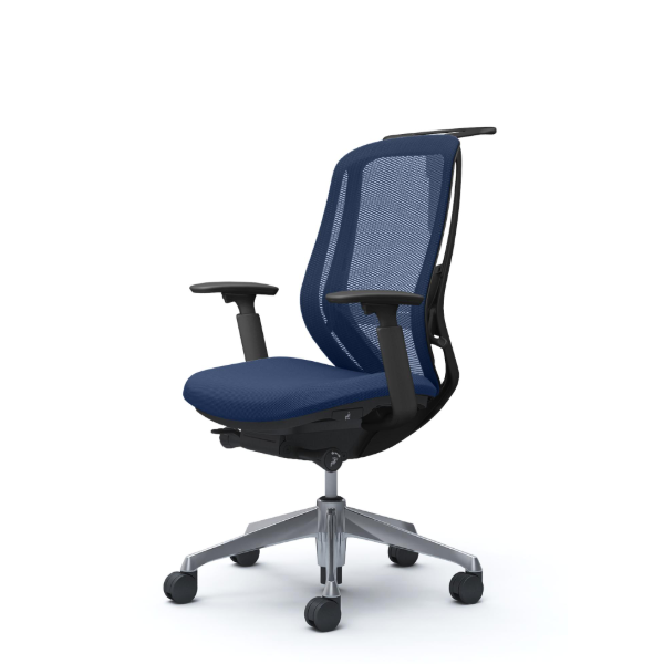 オカムラ シルフィーチェア ハイバック メッシュ アジャストアーム ポリッシュ脚 C686BS-FM3A