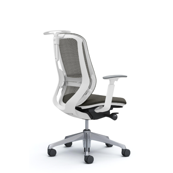 オカムラ シルフィーチェア ハイバック メッシュ アジャストアーム ポリッシュ脚 C686BZ-FM4A