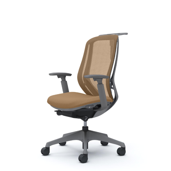 オカムラ シルフィーチェア ハイバック メッシュ アジャストアーム 樹脂成型脚 C686XA-FMP7