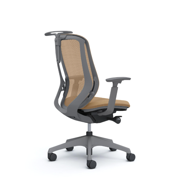 オカムラ シルフィーチェア ハイバック メッシュ アジャストアーム 樹脂成型脚 C686XA-FMP7