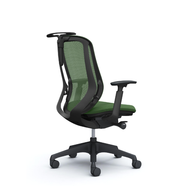 オカムラ シルフィーチェア ハイバック メッシュ アジャストアーム 樹脂成型脚 C686XR-FMR5