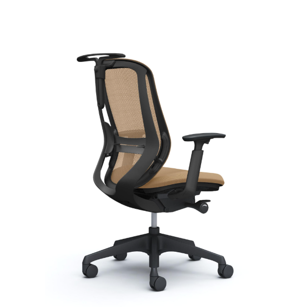 オカムラ シルフィーチェア ハイバック メッシュ アジャストアーム 樹脂成型脚 C686XS-FMP7