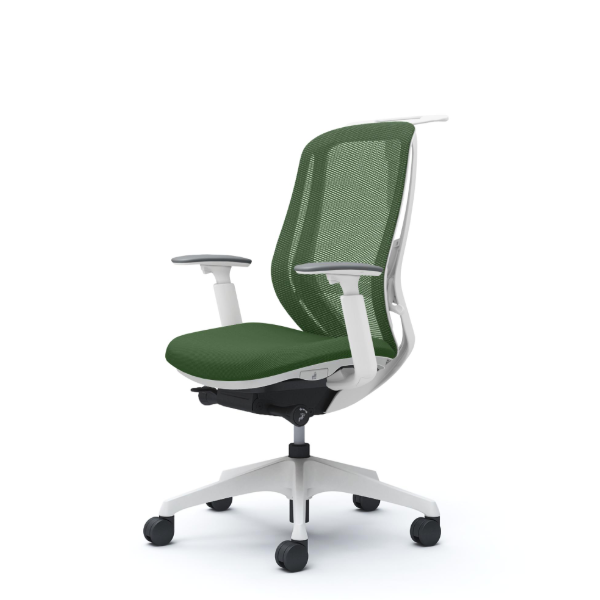 オカムラ シルフィーチェア ハイバック メッシュ アジャストアーム 樹脂成型脚 C686XZ-FMR5