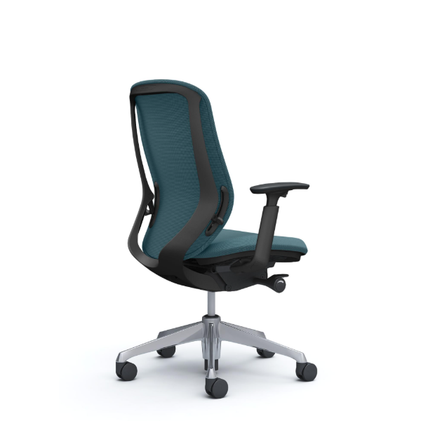 オカムラ シルフィーチェア ハイバック  クッション (プレーン) アジャストアーム ポリッシュ脚 C687BR-FSJ7