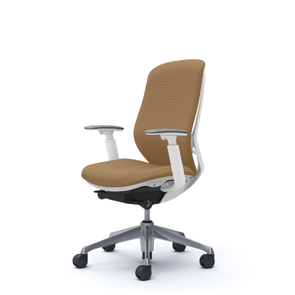 オカムラ シルフィーチェア ハイバック  クッション (プレーン) アジャストアーム ポリッシュ脚 C687BW-FSF7