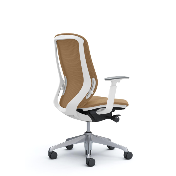 オカムラ シルフィーチェア ハイバック  クッション (プレーン) アジャストアーム ポリッシュ脚 C687BW-FSF7