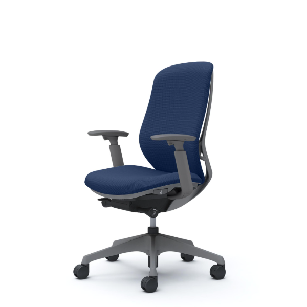 オカムラ シルフィーチェア ハイバック  クッション (プレーン) アジャストアーム 樹脂成型脚 C687XA-FSG4