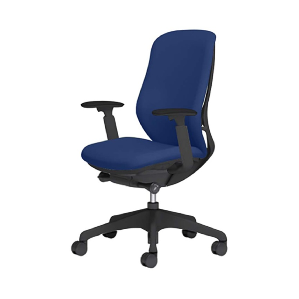 オカムラ シルフィーチェア ハイバック 防炎クロス(布) アジャストアーム 樹脂脚 C687XR-F3Z6