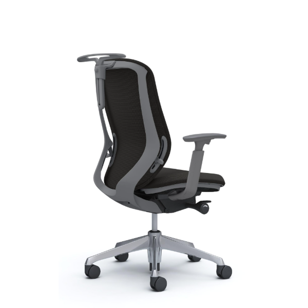 オカムラ シルフィーチェア ハイバック  クッション (プレーン) アジャストアーム ポリッシュ脚 C688BA-FSF1