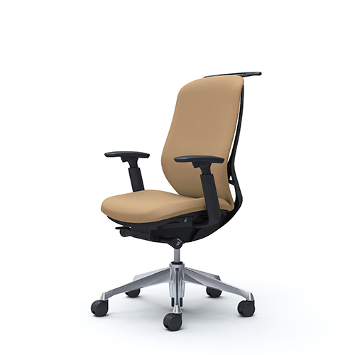 シルフィーチェア ハイバック  クッション アジャストアーム ハンガー付 ポリッシュ脚 C688BR-FS/C688BW-FS