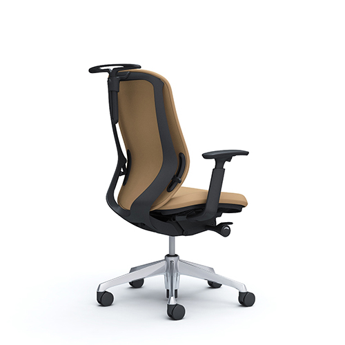 シルフィーチェア ハイバック  クッション アジャストアーム ハンガー付 ポリッシュ脚 C688BR-FS/C688BW-FS