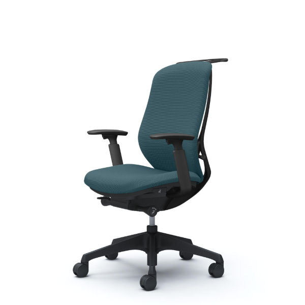 オカムラ シルフィーチェア ハイバック  クッション (プレーン) アジャストアーム 樹脂成型脚 C688XR-FSJ7