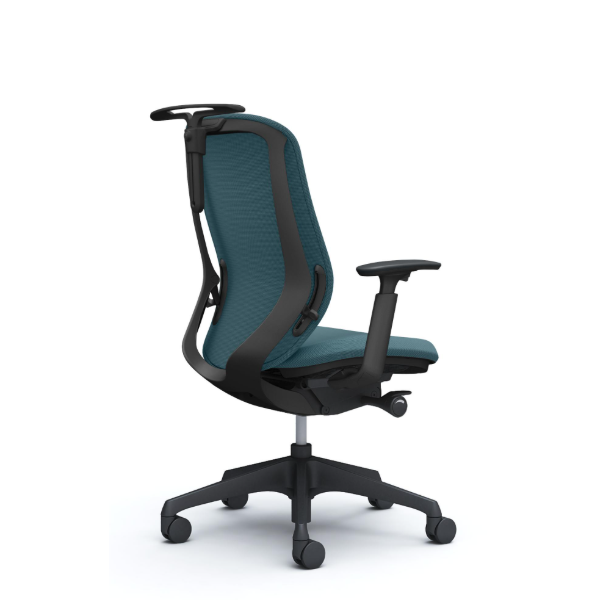 オカムラ シルフィーチェア ハイバック  クッション (プレーン) アジャストアーム 樹脂成型脚 C688XR-FSJ7