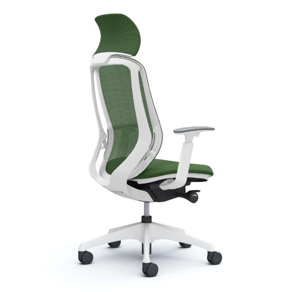 オカムラ シルフィーチェア エクストラハイバック 固定ヘッドレスト メッシュ アジャストアーム 樹脂成型脚 C68AXW-FMR5