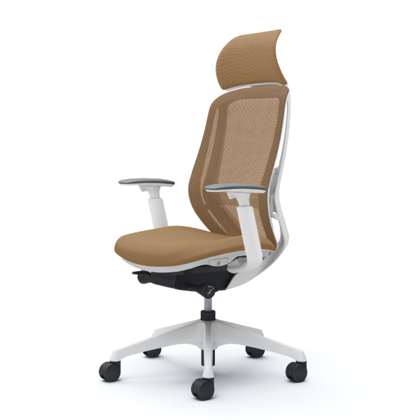 オカムラ シルフィーチェア エクストラハイバック 固定ヘッドレスト メッシュ アジャストアーム 樹脂成型脚 C68AXZ-FMP7