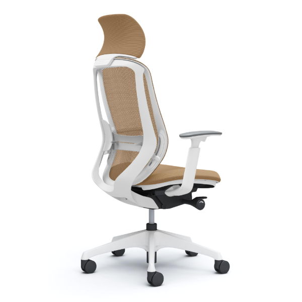 オカムラ シルフィーチェア エクストラハイバック 固定ヘッドレスト メッシュ アジャストアーム 樹脂成型脚 C68AXZ-FMP7