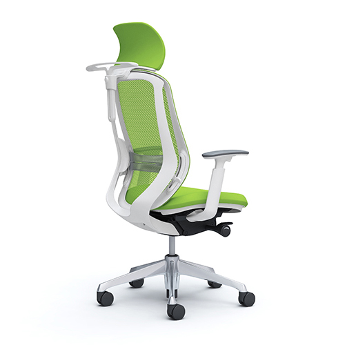 オカムラ シルフィー エクストラハイバック メッシュ アジャストアーム ハンガー.ランバー付 ポリッシュ C68BBS-FM/C68BBZ-FM