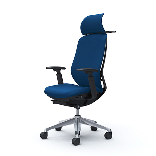 シルフィーチェア エクストラハイバック  クッション アジャストアーム ハンガー付 ポリッシュ脚 C68DBR-FS/C68DBW-FS