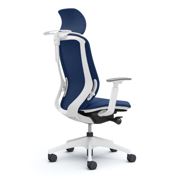 オカムラ シルフィーチェア エクストラハイバック 固定ヘッドレスト クッション (プレーン) アジャストアーム 樹脂成型脚 C68DXW-FSG4