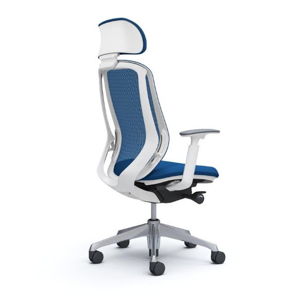 オカムラ シルフィー エクストラハイバック 可動ヘッドレスト メッシュ アジャストアーム ポリッシュ脚 C68EBR-FM/C68EBW-FM