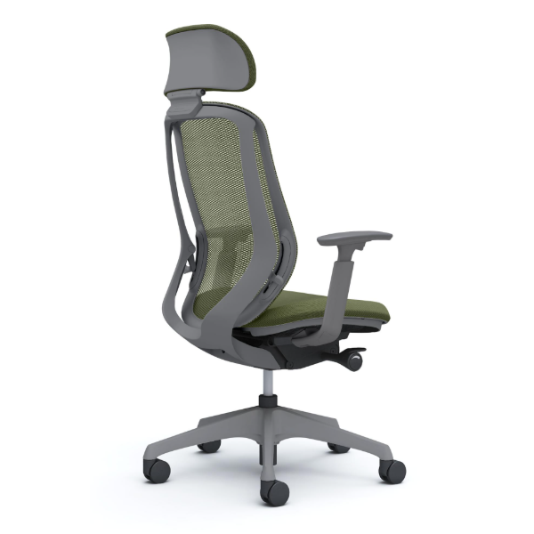 オカムラ シルフィーチェア エクストラハイバック 可動ヘッドレスト メッシュ アジャストアーム 樹脂成型脚 C68EXA-FM9A