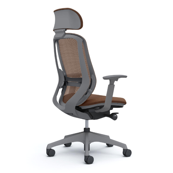 オカムラ シルフィーチェア エクストラハイバック 可動ヘッドレスト メッシュ アジャストアーム 樹脂成型脚 C68EXE-FM0A