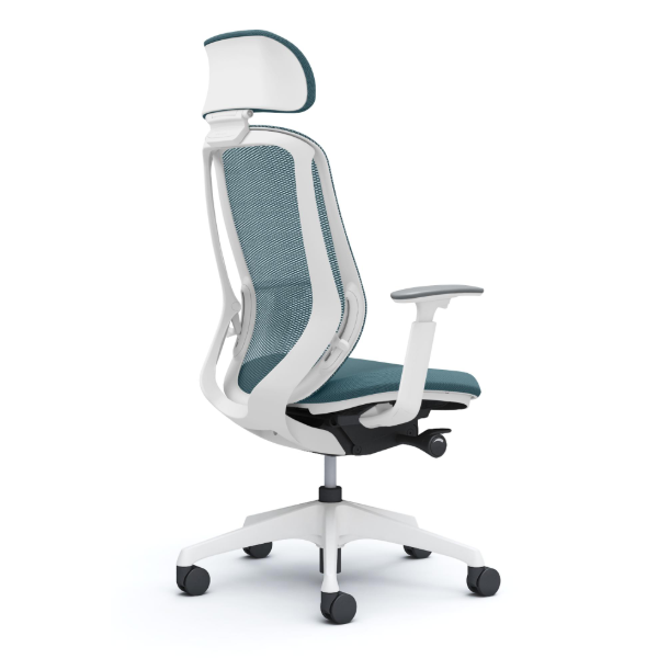 オカムラ シルフィーチェア エクストラハイバック 可動ヘッドレスト メッシュ アジャストアーム 樹脂成型脚 C68EXW-FM7A