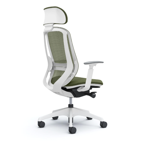 オカムラ シルフィーチェア エクストラハイバック 可動ヘッドレスト メッシュ アジャストアーム 樹脂成型脚 C68EXZ-FM9A