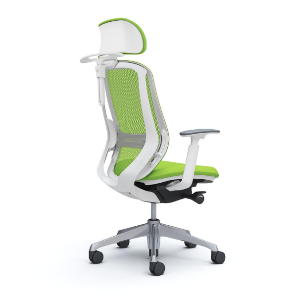 オカムラ シルフィー エクストラハイバック メッシュ アジャスト肘 ハンガー.ランバー付 ポリッシュ脚C68FBS-FM/C68FBZ-FM