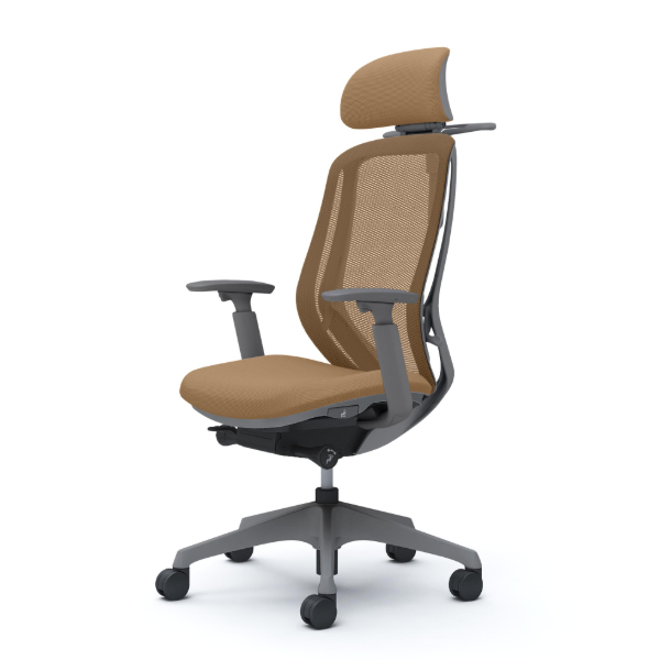 オカムラ シルフィーチェア エクストラハイバック 可動ヘッドレスト メッシュ アジャストアーム ハンガー付 樹脂脚 C68FXA-FMP7