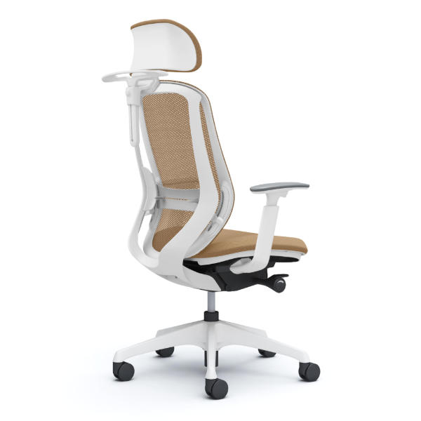オカムラ シルフィーチェア エクストラハイバック 可動ヘッドレスト メッシュ アジャストアーム 樹脂成型脚 C68FXZ-FMP7