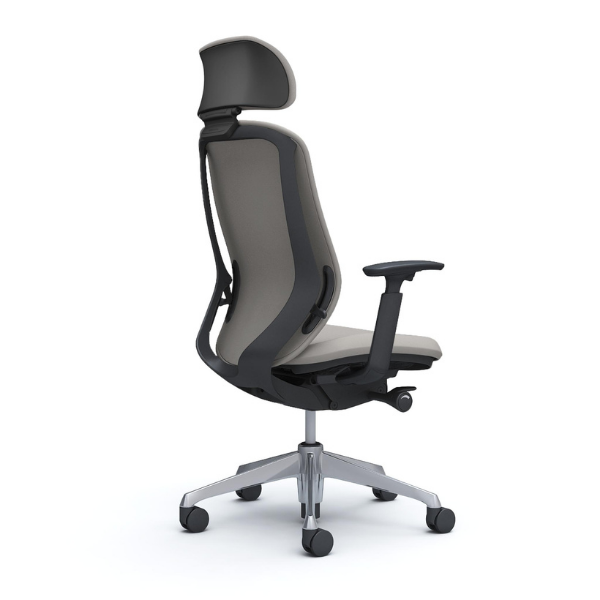 オカムラ シルフィー エクストラハイバック 可動ヘッドレスト クッション アジャストアーム ポリッシュ脚 C68GBR-FS/C68GBW-FS