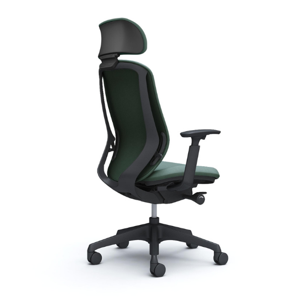 オカムラ シルフィー エクストラハイバック 可動ヘッドレスト クッション インターロック布 アジャストアーム C68GXR-FX/ C68GXW-FX