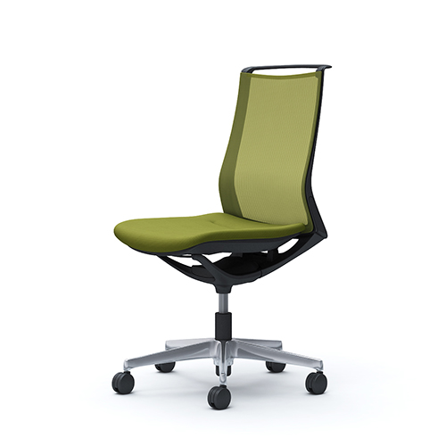 オカムラ モードチェア(mode)  ミドルバック 肘なし 樹脂フレーム 5本脚/メッシュタイプ.プレーン CA11BR-FK/CA11BW-FK