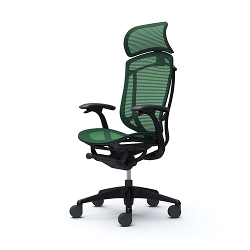 オカムラ コンテッサセコンダ エクストラハイバック デザインアーム ブラックフレーム ブラックボディ  CC45MR-FPG/CC45MR-FPH