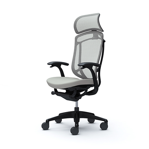 オカムラ コンテッサセコンダ エクストラハイバック デザインアーム ブラックフレーム ブラックボディ  CC47MR-FPC/CC47MR-FPD