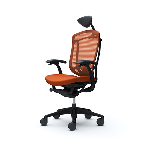 オカムラ コンテッサセコンダ エクストラハイバック  デザインアーム ブラックフレーム ブラックボディ CC4CMS-FPC/CC4CMS-FPD