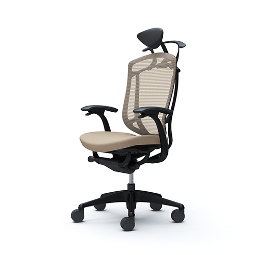 オカムラコンテッサ チェアハンガー、ヘッドレスト付