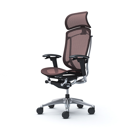 オカムラ コンテッサセコンダ エクストラハイバック アジャストアーム ポリッシュフレーム ブラックボディ CC85BR-FPG/CC85BR-FPH