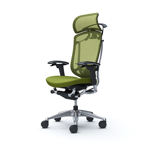 オカムラコンテッサセコンダ エクストラハイバック  ポリッシュフレーム ブラックボディ 座クッション CC88BS-FPC/CC88BS-FPD